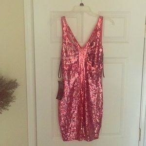 Small Bebe sequin dress